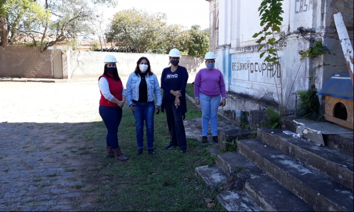 Cultura promove visita técnica em antiga estação ferroviária