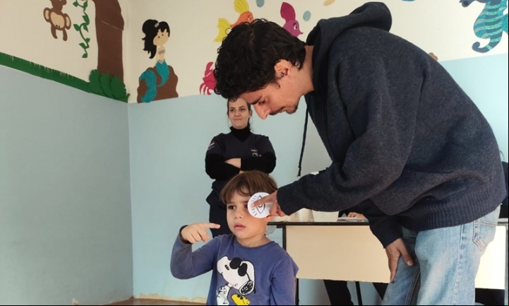 Programa Saúde na Escola leva prevenção à creche Dona Bidunga