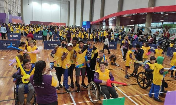 Avaré teve participação no Festival Paralímpico em São Paulo