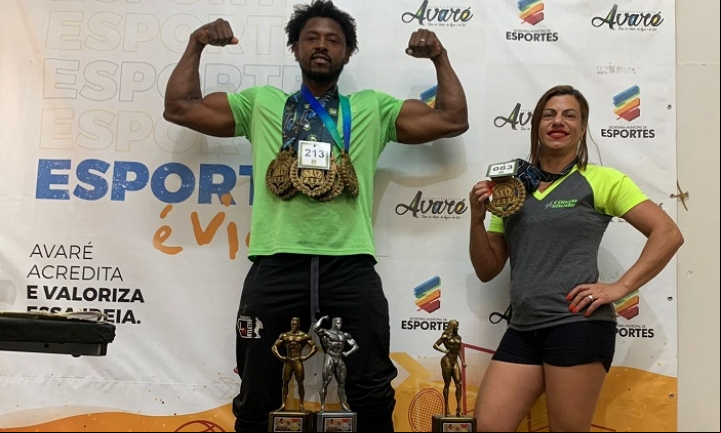 Avaré conquista vitória em dose dupla em competição de fisiculturismo