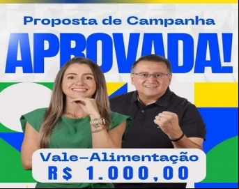 Vereadores aprovam Vale-Alimentação da prefeitura no valor de R$ 1 mil