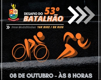 Treinão Solidário do 53º BPM/I será realizado no dia 8 de outubro