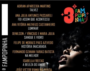 Saem as composições finalistas da 3ª Fampopinha Estudantil. Confira!