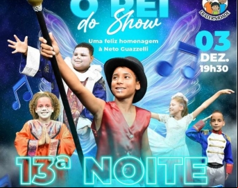Colônia Espírita Fraternidade promove a 13ª Noite Cultural no domingo