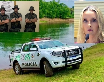 Carla Flores homenageia policiais militares que foram em missão ao RS