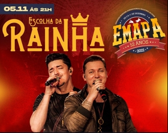 Baile da Rainha da Emapa acontece no sábado, 5 de novembro