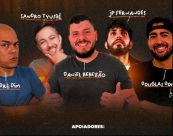Comediantes farão show beneficente na Estação das Artes em Avaré